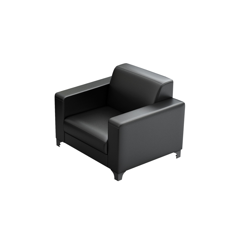 豫亨 办公沙发商务接待沙发简约皮沙发会客办公室沙发茶几组合会客沙发