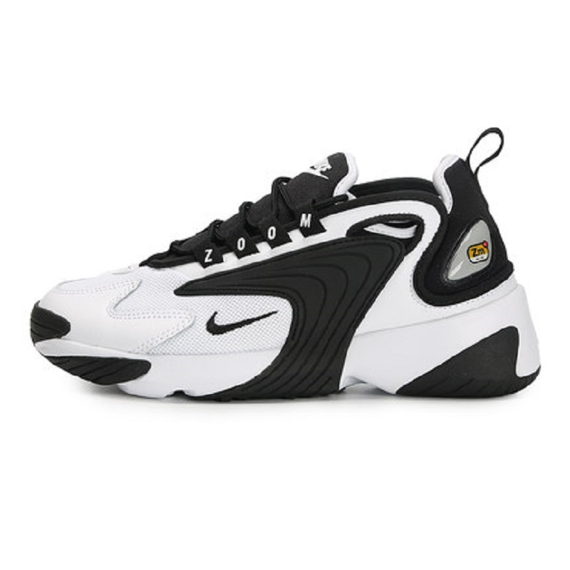 NIKE耐克女鞋 2021新款 ZOOM 2K 黑白 女士休闲运动跑步鞋 官方正品 专柜发货