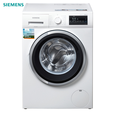 西门子(SIEMENS) XQG80-WM12P2C08W 8公斤 变频 加速节能洗 滚筒洗衣机(白色)