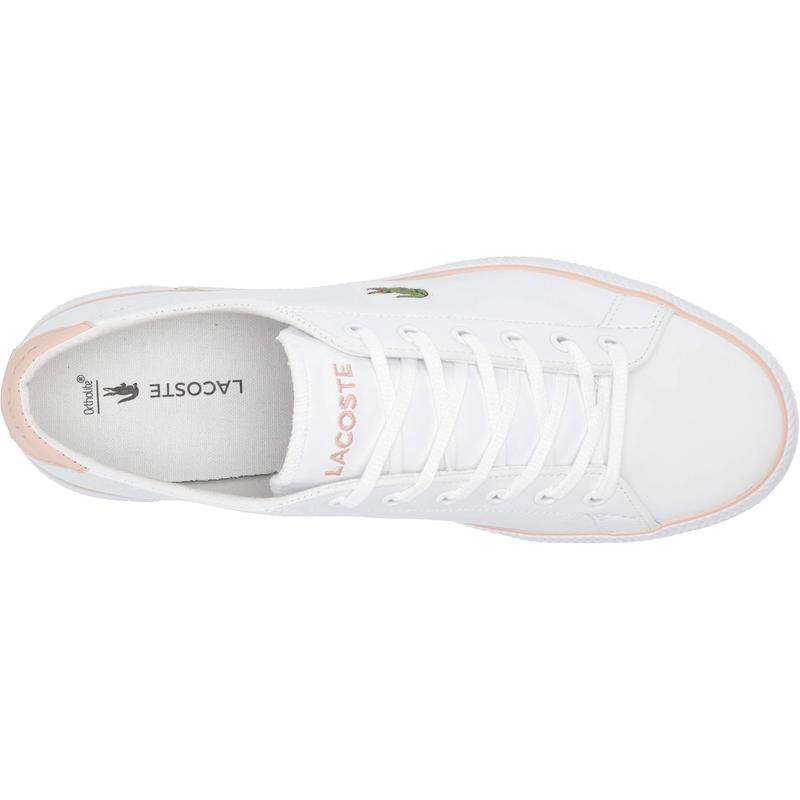 Lacoste女士休闲板鞋百搭舒适透气运动鞋春夏轻便潮流帆布鞋高清大图