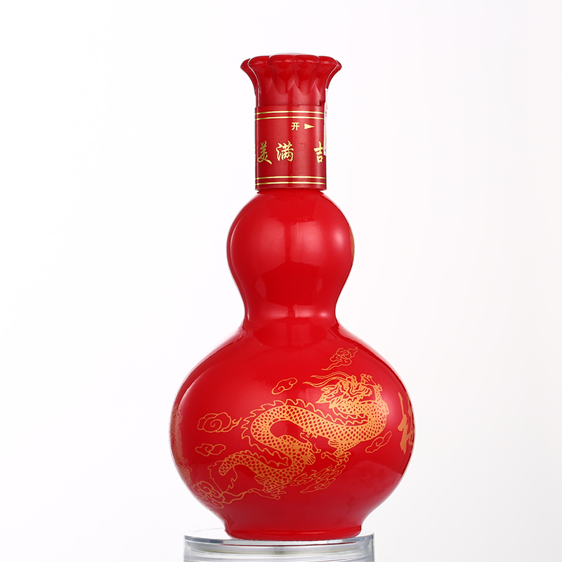 梅兰春 38度龙凤呈祥 500ml 双瓶装(送礼袋) 芝麻香型 白酒 中华老字号酒[新旧包装随机发货]