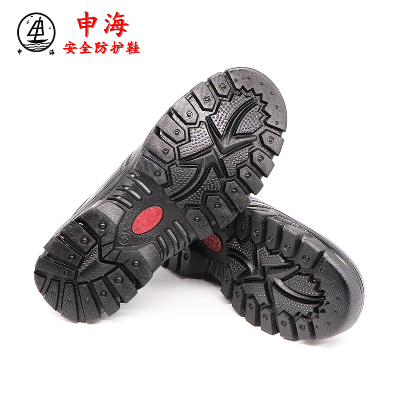 申海安全防护鞋231011 防滑 耐磨 劳保鞋高清大图