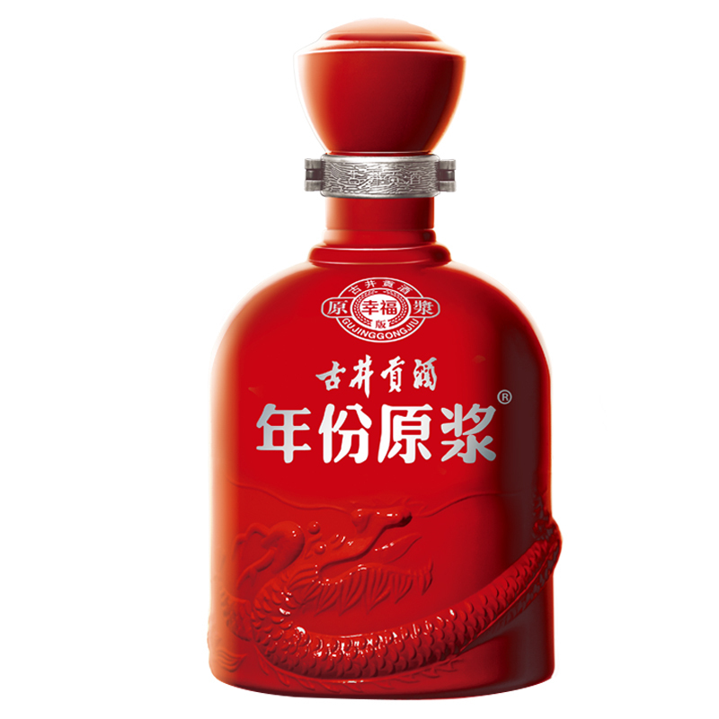 古井贡牌 古井贡酒 年份原浆 幸福 50度 500ml*6瓶 整箱装 浓香型白酒