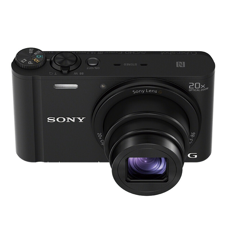 索尼(SONY) DSC-WX350 黑色 大变焦数码相机 3英寸屏 约1820万像素