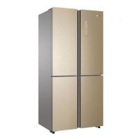 【二手99新】Haier/海尔BCD-445WDGG变频风冷无霜十字对开门四门多门电冰箱彩晶面板 445升家用