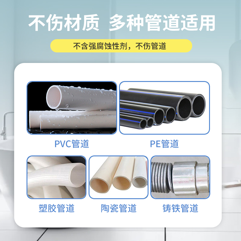 5瓶管道疏通溶解剂高清大图