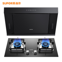 苏泊尔(SUPOR)NJ26+P10抽吸油烟机燃气灶烟灶套餐套装 触控式灶具套餐自动清洗20立方(液化气)