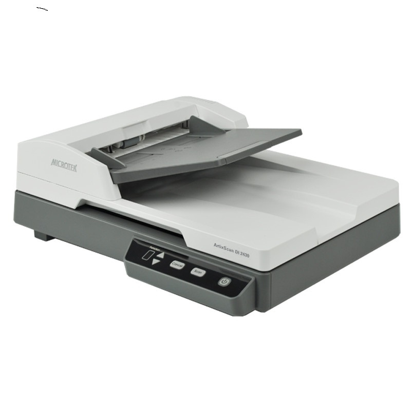 中晶microtekartixscandi2430扫描仪高清双面高速文档扫描仪