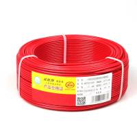 起帆 难燃电线 红色 ZC-BVR4 100米/卷(单位:卷)货期9天