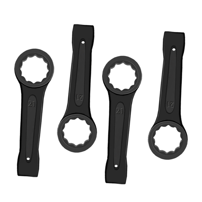 立伟铁牛敲击梅花扳手21mm/把高清大图