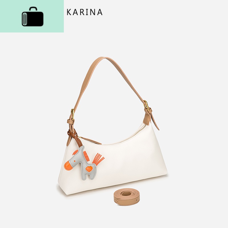 法式复古腋下包包女2020新款夏天法棍包网红大容量单肩斜挎包NEWLAKE高清大图