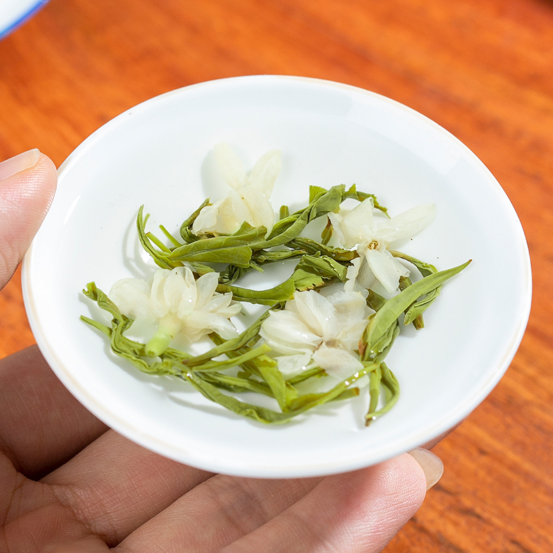 乾乐园 一级茉莉花茶 200g 桶高清大图