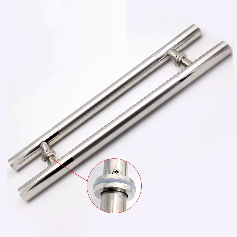 瑞琅玟珑 玻璃门把手 肯德基门拉手 RL-BS150*120高清大图