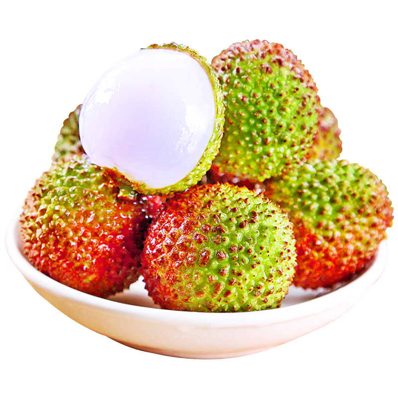 冠町 海南妃子笑荔枝5斤礼盒装[单果18g]新鲜水果生鲜