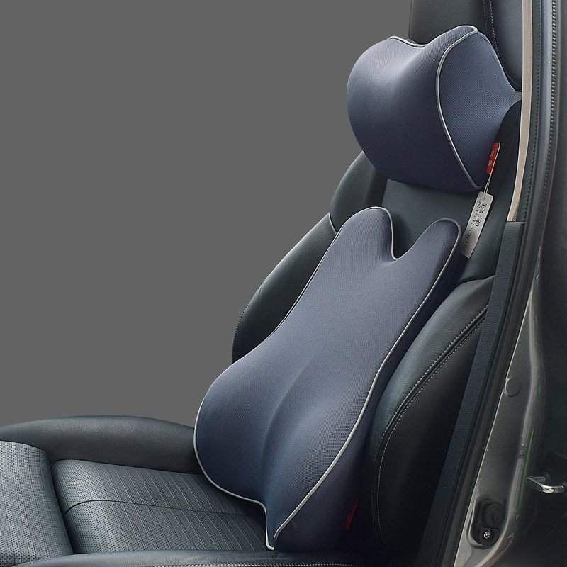 美帮汇汽车腰靠靠垫腰垫护腰车用座椅腰部支撑靠背垫记忆棉腰枕透气