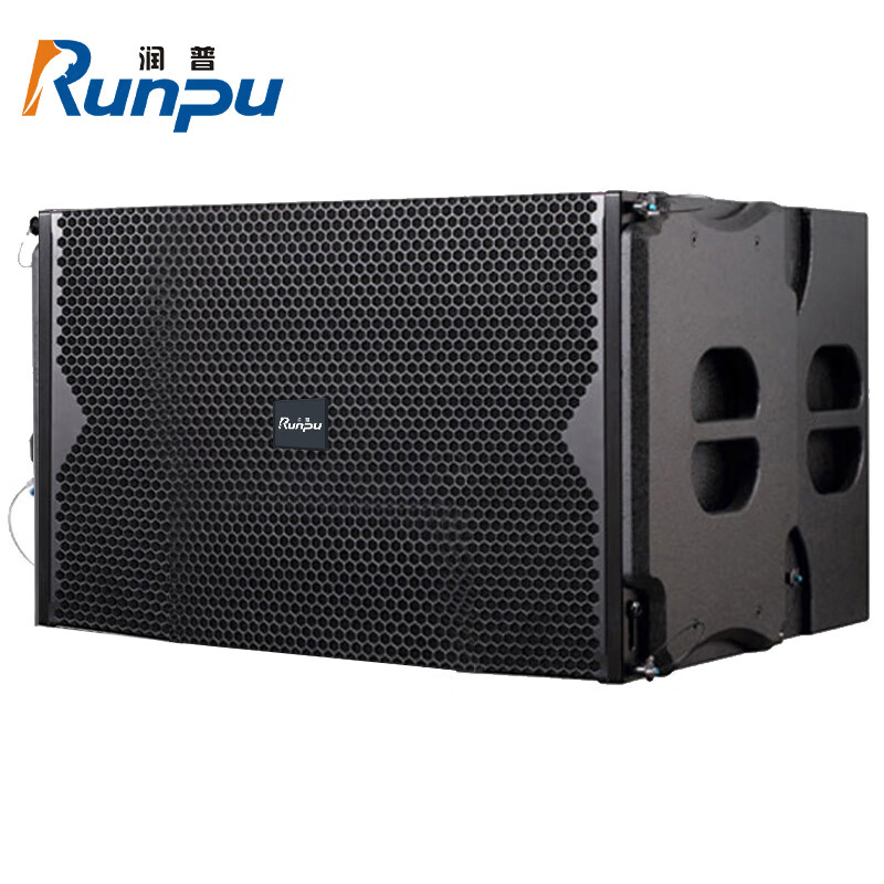 润普国产化专业双8英寸+18英寸低音线阵音箱报告厅大礼堂会议无缘音箱套装组合RP-XZS672-5高清大图