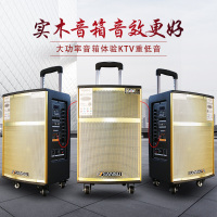 Sansui/山水 SG2-12 户外广场舞音响移动拉杆音箱大功率重低音无线话筒蓝牙三分频