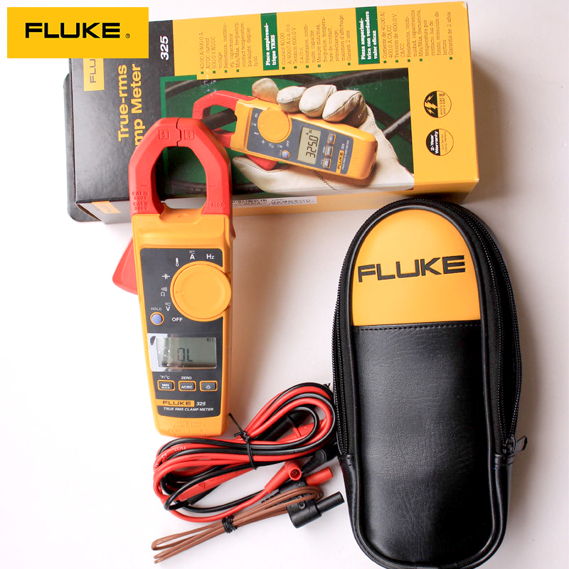 福禄克（FLUKE）F325 真有效值交直流数字钳形表 电流表