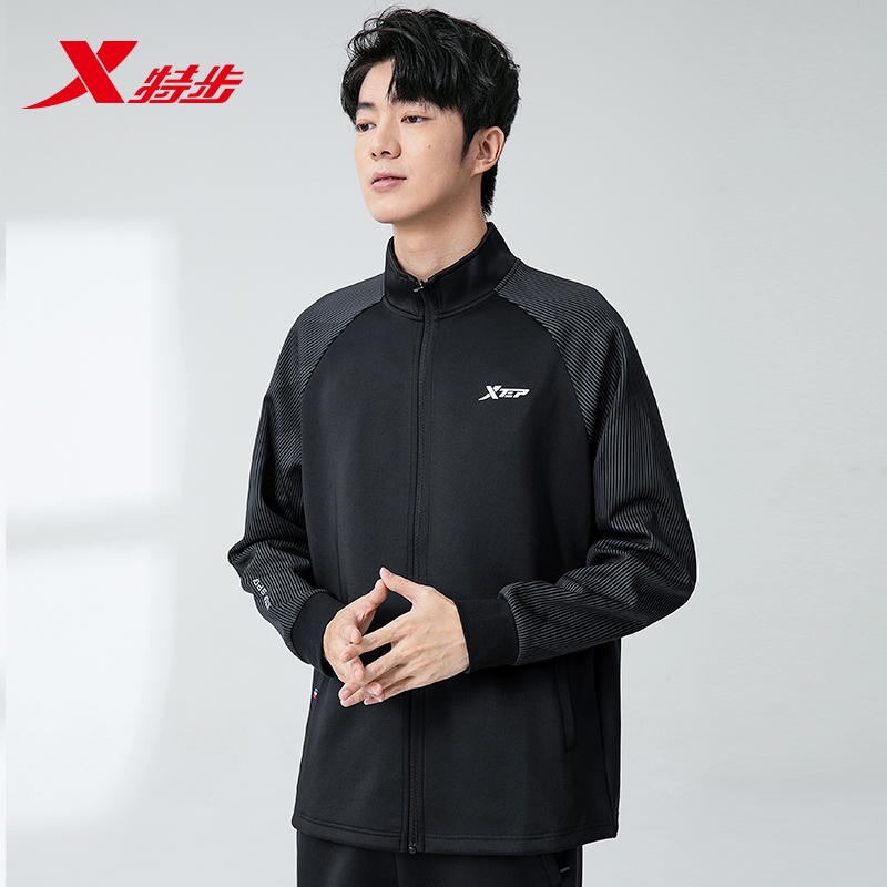 特步针织外套978329068008-1高清大图