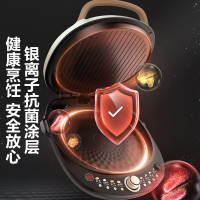 苏泊尔(SUPOR)电饼铛双面加热煎烤机烙饼锅 早餐机 五档火力可调蒸汽烤肉薄饼机升降烤盘 JD30AQ849