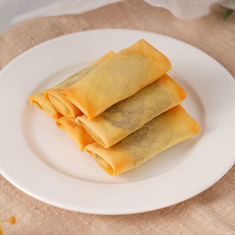 香糯豆沙春卷204g/袋 速冻半成品 冷冻油炸小吃报价_参数_图片_视频_