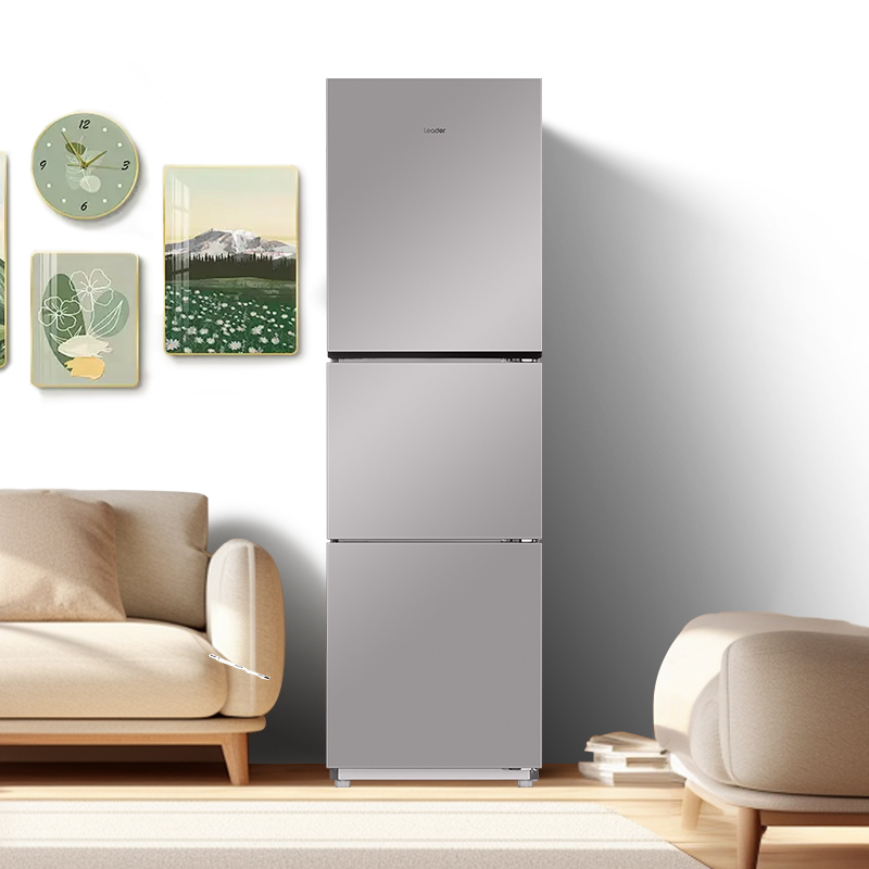 海尔(Haier)统帅三门冰箱 一级能效 全金属机身 中门宽幅变温 每天不到1度电 BCD-251WGLC3E7S9高清大图