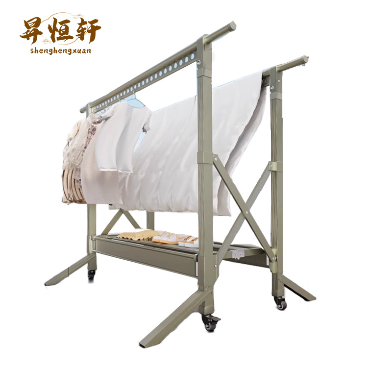 户外晾衣架落地室外阳台家用庭院晾晒衣架别墅防风露台加粗加厚 晾衣架 SHX-023 个高清大图