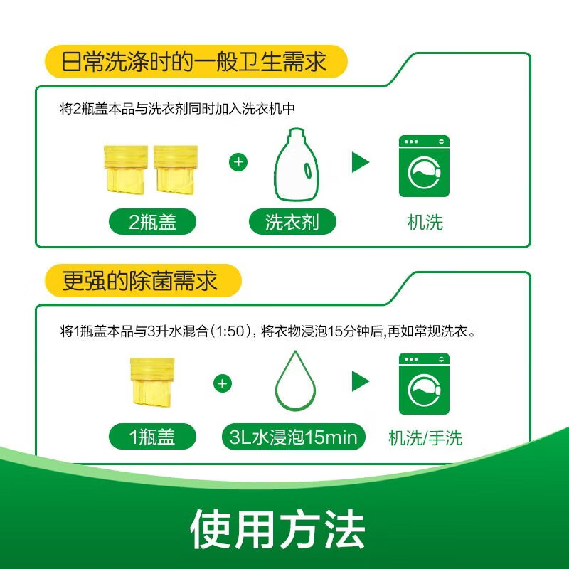 滴露(Dettol) 多效衣物除菌液阳光柠檬 2.5L*3高清大图
