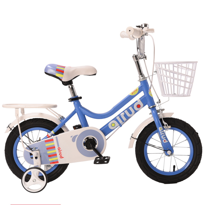 脚踏单车2467岁小孩自行车12寸带脚蹬单车两轮手推车玩具车带辅助轮