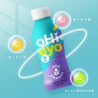 均瑶味动力噢嗨哟清爽型乳酸菌0脂肪风味饮料原味288ml*15