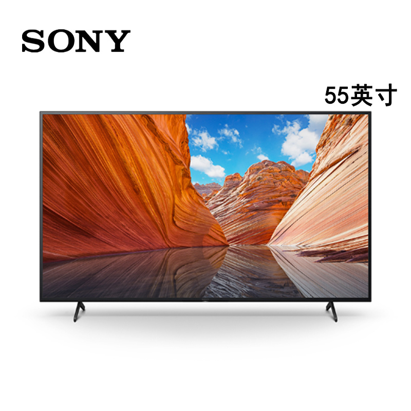索尼(SONY) KD-55X80J 55英寸 2021新品 4K超高清HDR安卓10.0 AI智能远场语音液晶平板电视高清大图