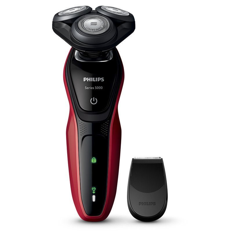 飞利浦(Philips) 剃须刀S5078/04干湿两用 电动剃须刀 三刀头 充电式 多功能 刮胡刀 全身水洗