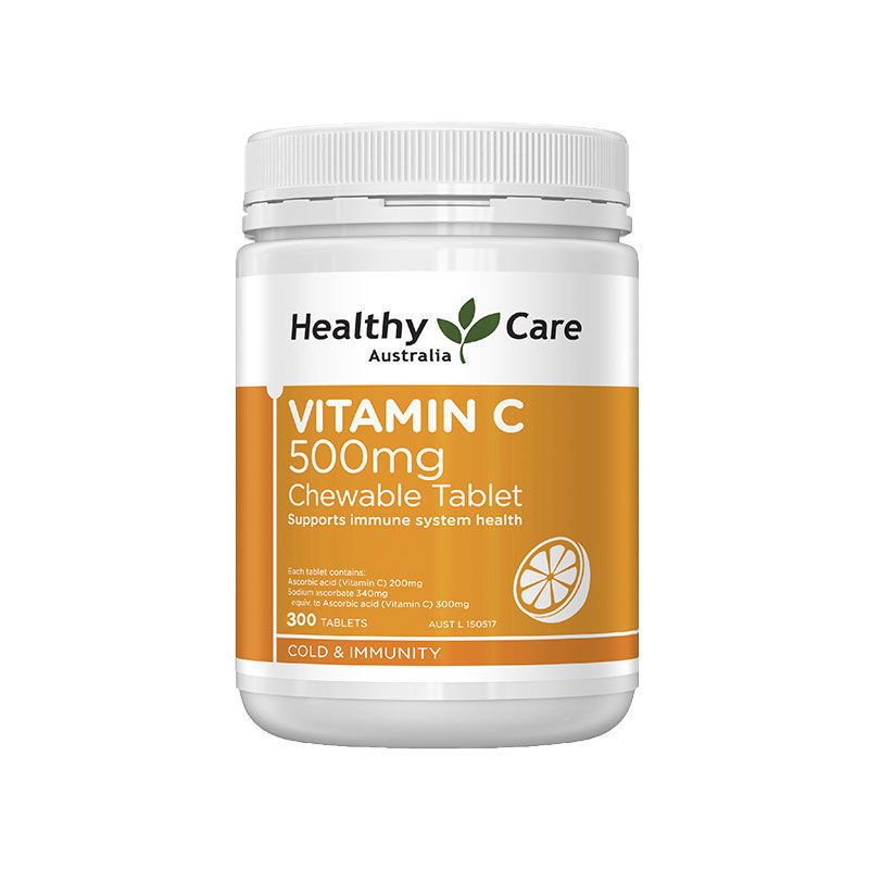 澳世康(Healthy Care)维生素C咀嚼片500粒