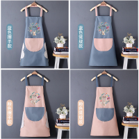 围裙家用厨房防水防油可擦手工作服男日系可爱韩版女时尚做饭围腰