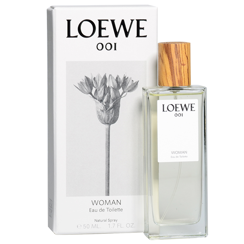 罗意威(LOEWE) 001淡香水 事后清晨香氛 男女对香 女香EDT 50ml