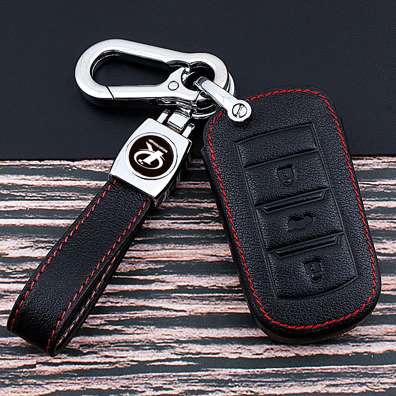 上山豹适用于长安cs75plus钥匙套cs35plus逸动plus钥匙套cs55plus汽车