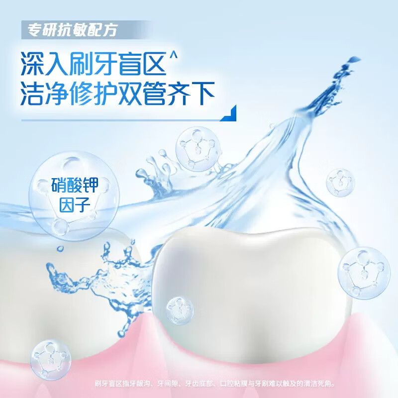 冷酸灵专研漱口水条装12ml*3条(薄荷/鲜桃/西柚)*6盒高清大图