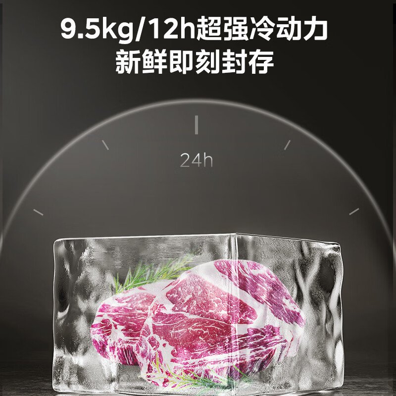 美的(Midea)606L对开门智能双变频一级能效家用超薄电冰箱风冷无霜净味国家补贴20%BCD-606WKPM(E)高清大图