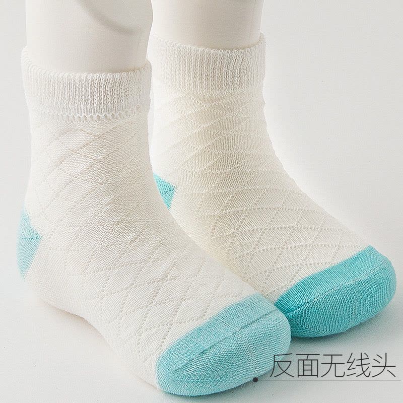 宝宝袜子春夏季纯棉薄款男童女童儿童袜1-3岁春秋新生儿袜婴儿袜图片