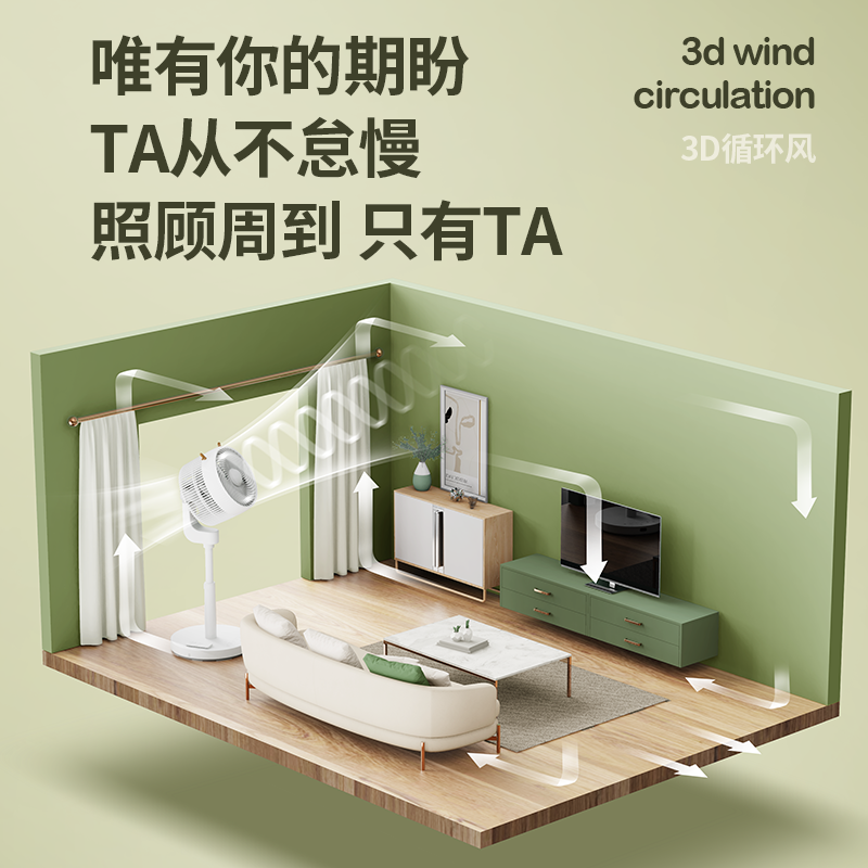先锋(SINGFUN)空气循环扇 电风扇家用落地扇遥控电风扇定时家用办公室风扇空调伴侣12小时定时 FC23-20ER高清大图
