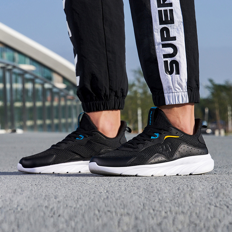 361男鞋运动鞋2022新款轻便减震跑鞋休闲鞋网面跑步鞋男