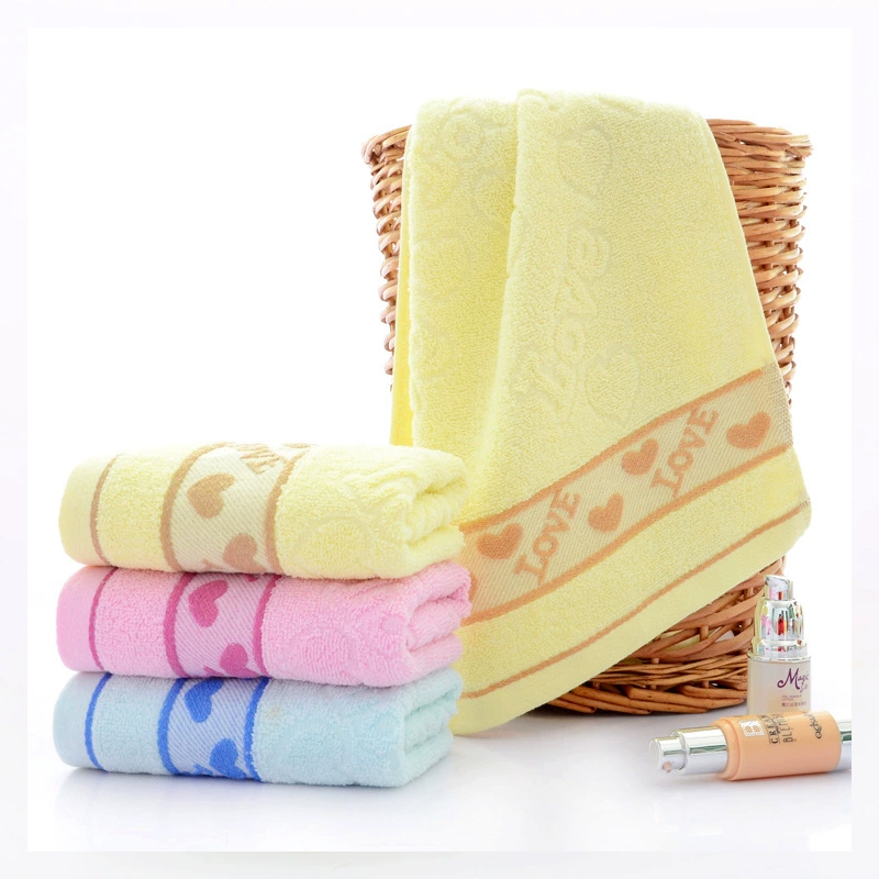 红鲸鱼 吸水毛巾家居日用面巾洗脸巾50%棉 33*73cm 蝴蝶蓝 1条高清大图