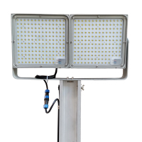 宝富睿光电 BFLG414 2*150W AC220V 冷光 LED全方位移动工作灯 (计量单位:台) 黄色