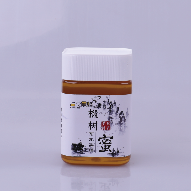 【中华特色】萝北馆 占花黑蜂 椴树蜜 500g/瓶 冲饮 天然蜂蜜