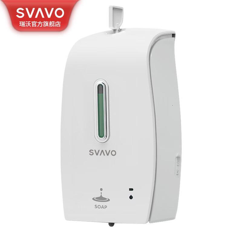 瑞沃(SVAVO)自动感应皂液器消毒机器酒店商场壁挂式喷雾洗手液器卫生间洗手机 (出液)单位:个高清大图