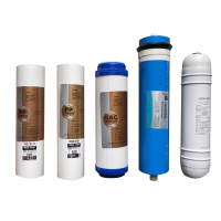 安吉尔 AHR27-2030K2配套滤芯（PP棉*2+ 颗粒活性炭+后置活性炭+200加仑反渗透RO膜）（计价单位：套）