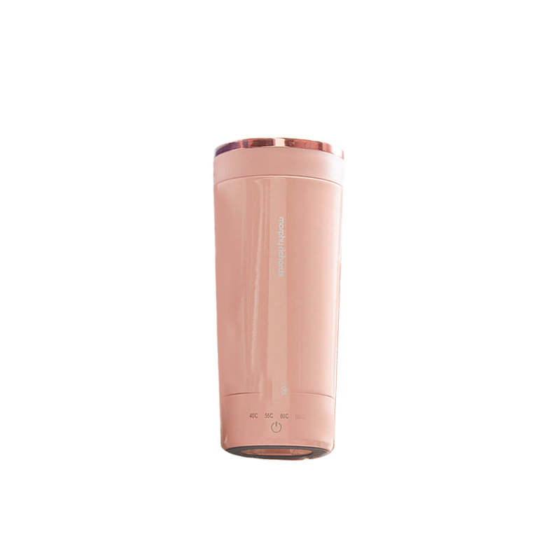 摩飞电器(MORPHY RICHARDS) 便携电热水杯粉色300mL MR6060高清大图
