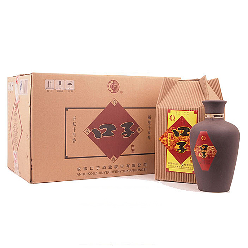 口子酒珍藏46度500ml*6兼香型白酒