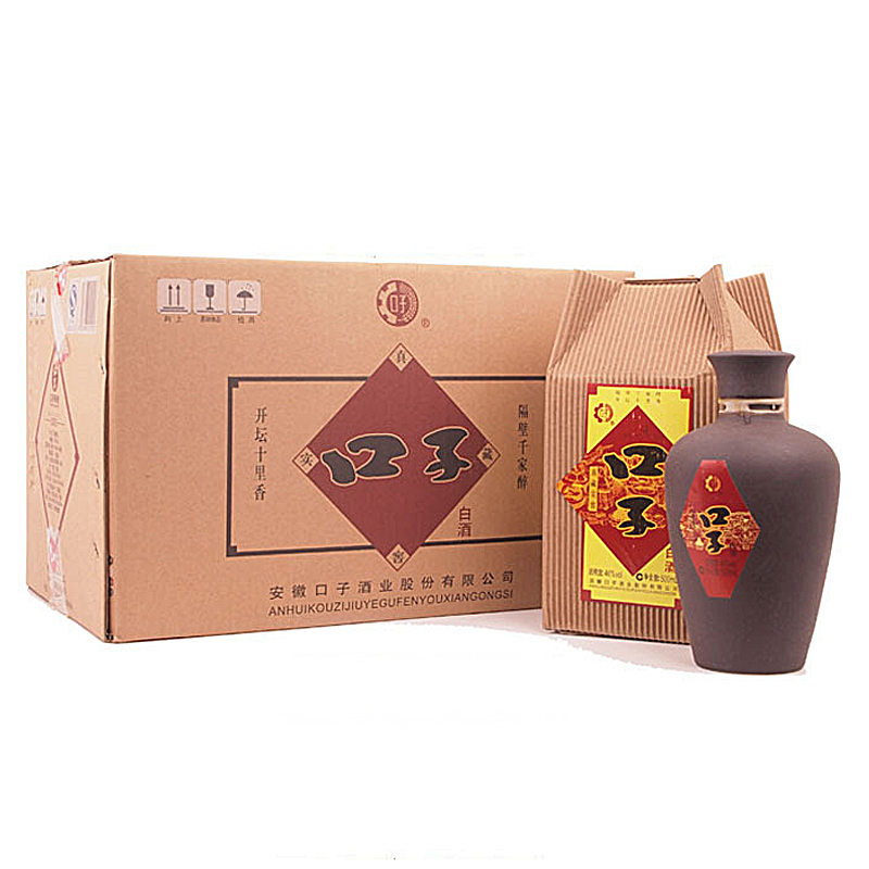 口子酒珍藏46度500ml*6兼香型白酒