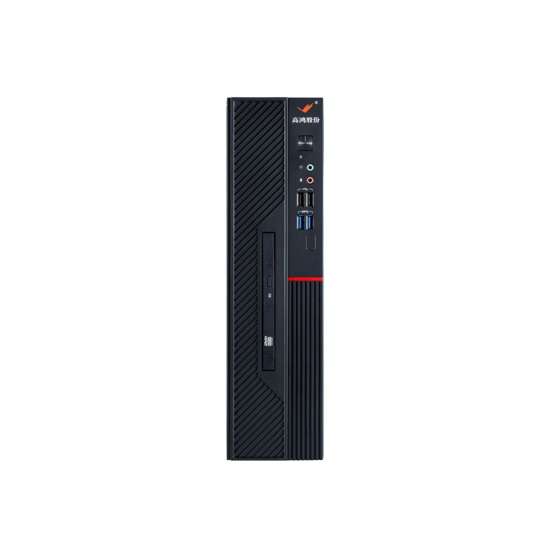 大唐高鸿 商用台式电脑 HF500SA-M08Z122D+HD249H(飞腾D2000 8G 1T HDD+256G SSD 2G独立显卡 UOS DRW )